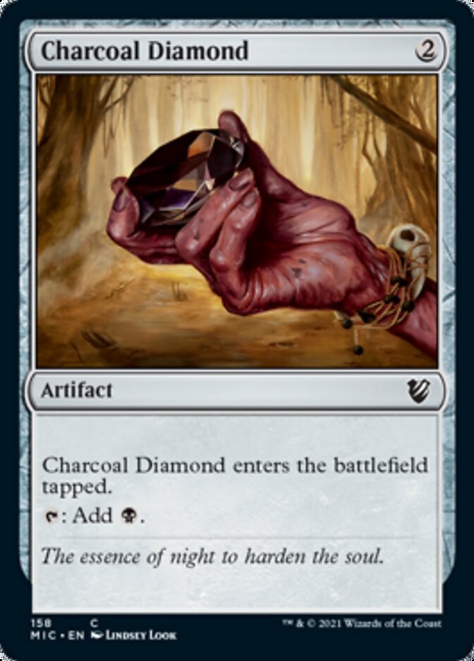 Charcoal Diamond [Innistrad: Midnight Hunt Commander] | Gamer Loot