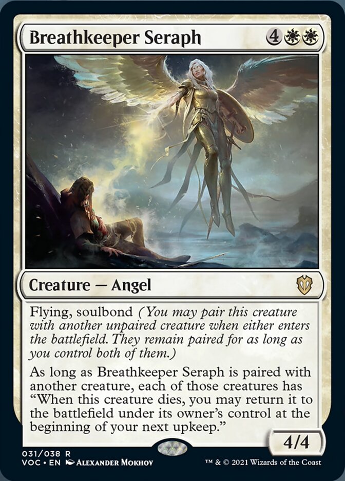 Breathkeeper Seraph [Innistrad: Crimson Vow Commander] | Gamer Loot