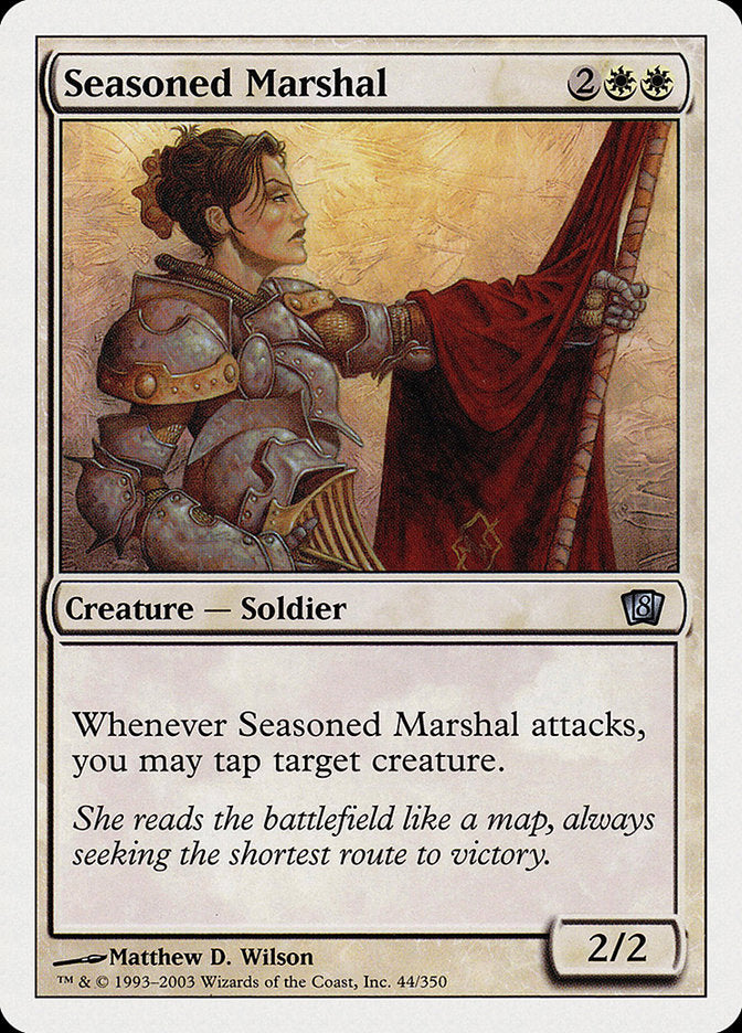 Seasoned Marshal [Eighth Edition] | Gamer Loot