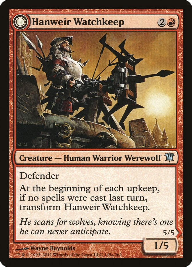 Hanweir Watchkeep // Bane of Hanweir [Innistrad] | Gamer Loot