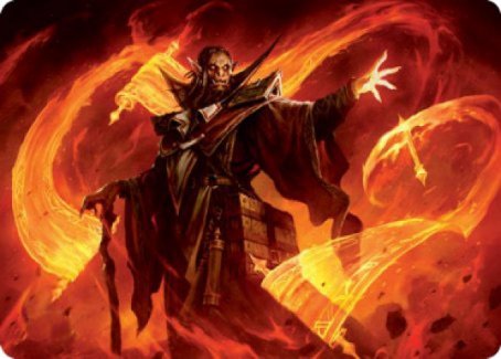 Plargg, Dean of Chaos Art Card [Strixhaven: School of Mages Art Series] | Gamer Loot