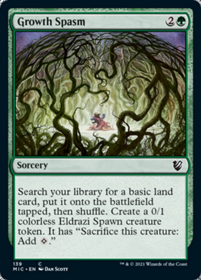 Growth Spasm [Innistrad: Midnight Hunt Commander] | Gamer Loot