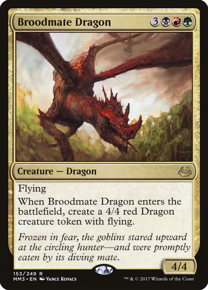 Broodmate Dragon [Modern Masters 2017] | Gamer Loot