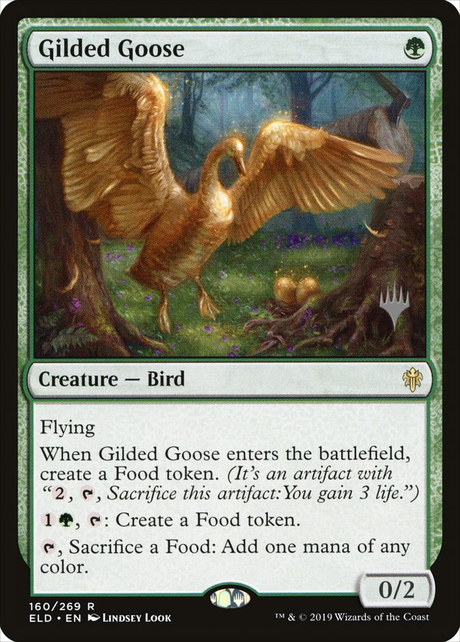 Gilded Goose (Promo Pack) [Throne of Eldraine Promos] | Gamer Loot