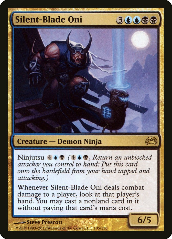 Silent-Blade Oni [Planechase 2012] | Gamer Loot