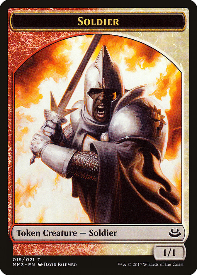 Soldier (019/021) [Modern Masters 2017 Tokens] | Gamer Loot