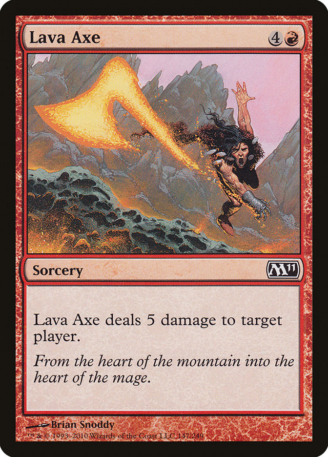 Lava Axe [Magic 2011] | Gamer Loot