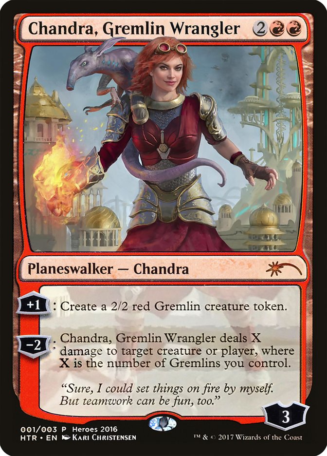 Chandra, Gremlin Wrangler [Heroes of the Realm] | Gamer Loot