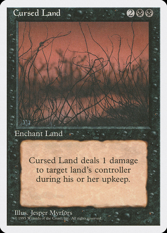 Cursed Land [Fourth Edition] | Gamer Loot