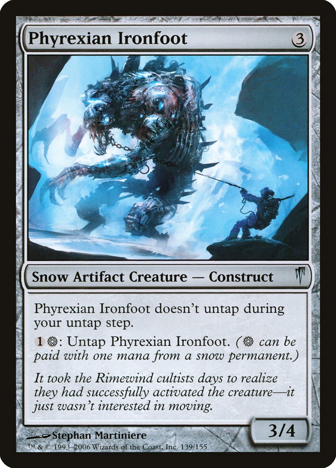 Phyrexian Ironfoot [Coldsnap] | Gamer Loot