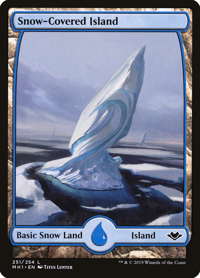 Snow-Covered Island [Modern Horizons] | Gamer Loot