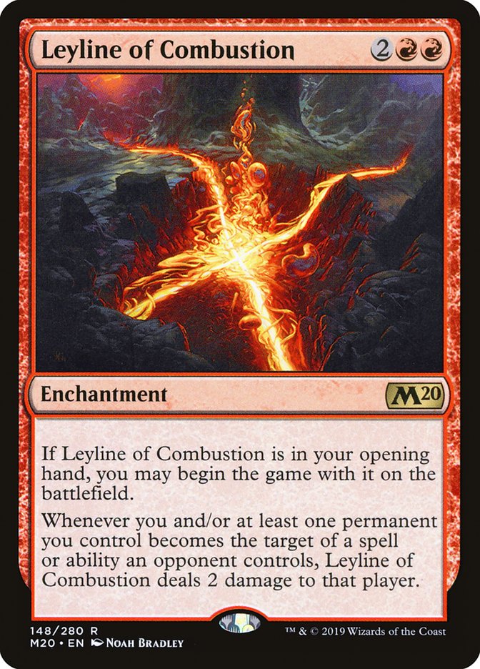 Leyline of Combustion [Core Set 2020] | Gamer Loot