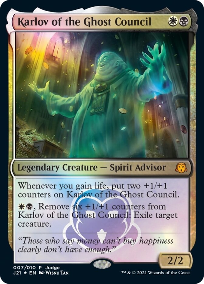 Karlov of the Ghost Council [Judge Gift Cards 2021] | Gamer Loot