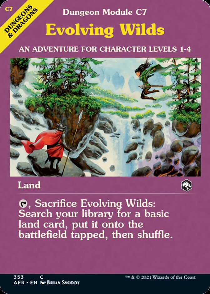 Evolving Wilds (Dungeon Module) [Dungeons & Dragons: Adventures in the Forgotten Realms] | Gamer Loot