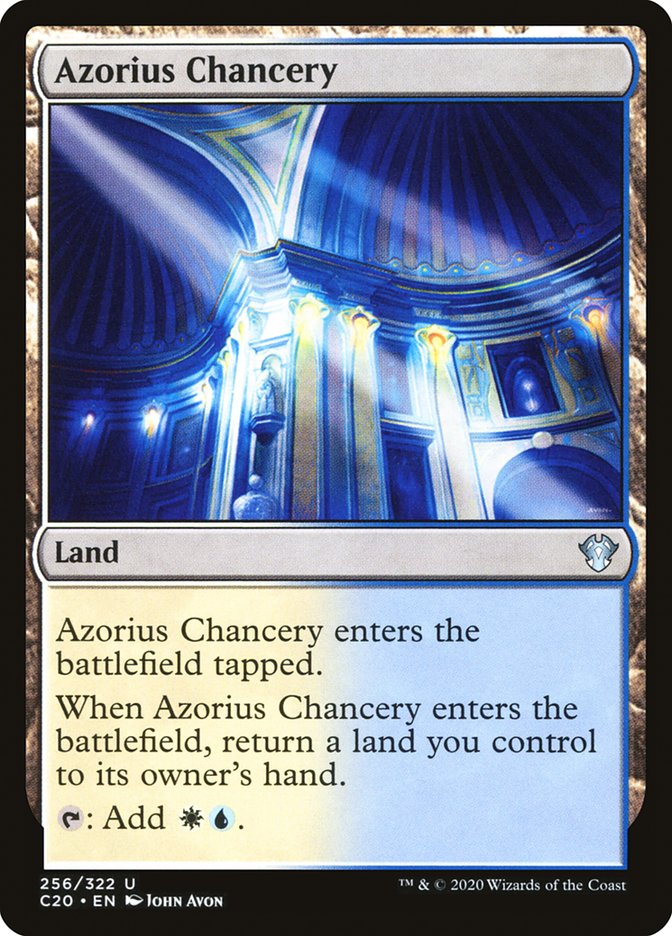 Azorius Chancery [Commander 2020] | Gamer Loot