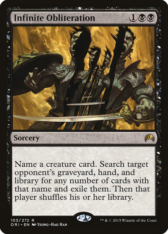 Infinite Obliteration [Magic Origins] | Gamer Loot