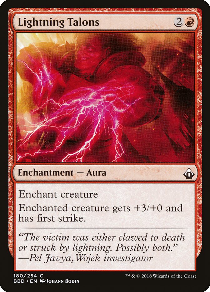 Lightning Talons [Battlebond] | Gamer Loot