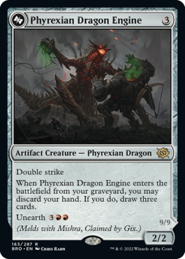 Phyrexian Dragon Engine [The Brothers' War] | Gamer Loot