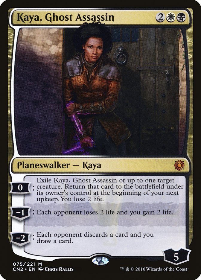 Kaya, Ghost Assassin (075/221) [Conspiracy: Take the Crown] | Gamer Loot