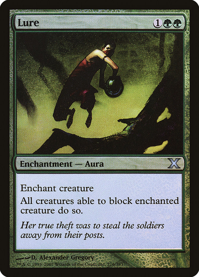 Lure (Premium Foil) [Tenth Edition] | Gamer Loot