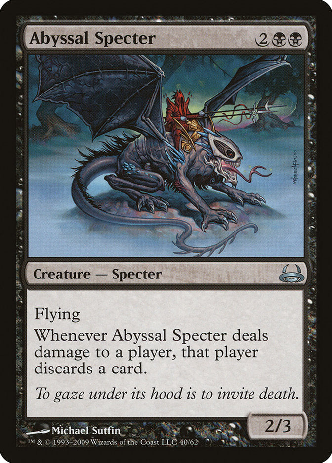 Abyssal Specter [Duel Decks: Divine vs. Demonic] | Gamer Loot
