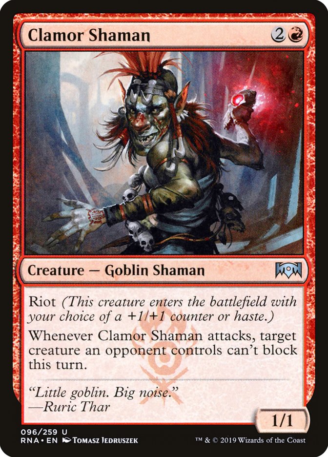 Clamor Shaman [Ravnica Allegiance] | Gamer Loot