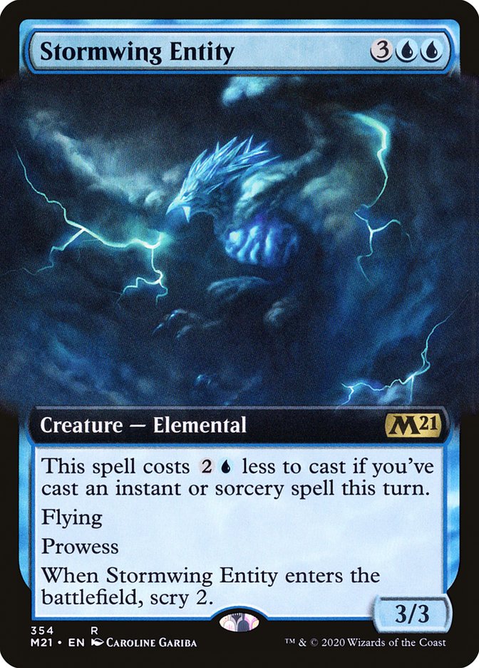 Stormwing Entity (Extended) [Core Set 2021] | Gamer Loot