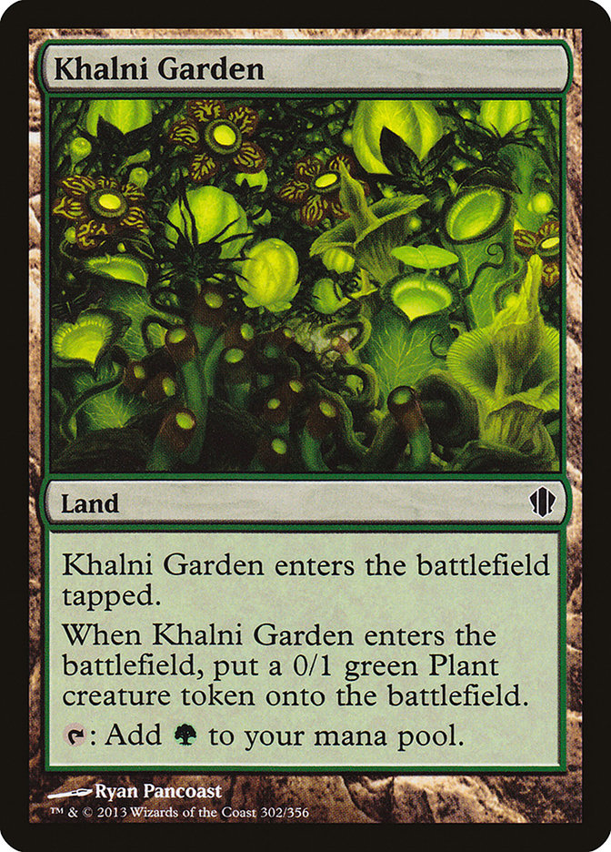 Khalni Garden [Commander 2013] | Gamer Loot