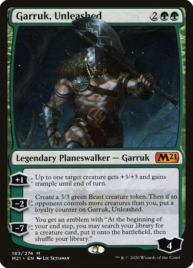 Garruk, Unleashed [Core Set 2021] | Gamer Loot