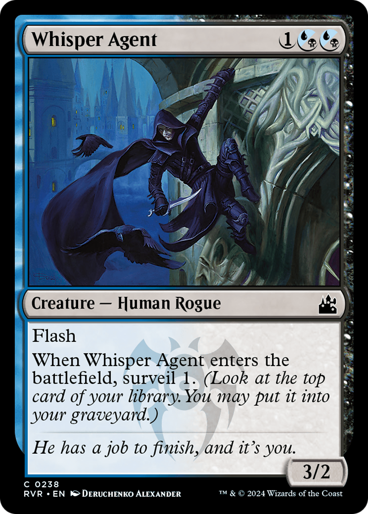 Whisper Agent [Ravnica Remastered] | Gamer Loot