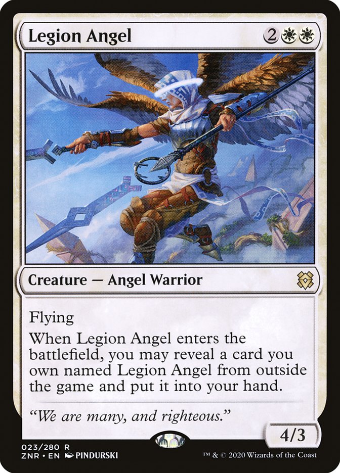 Legion Angel [Zendikar Rising] | Gamer Loot