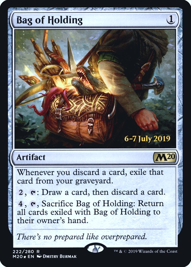 Bag of Holding  [Core Set 2020 Prerelease Promos] | Gamer Loot