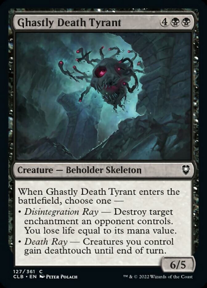 Ghastly Death Tyrant [Commander Legends: Battle for Baldur's Gate] | Gamer Loot