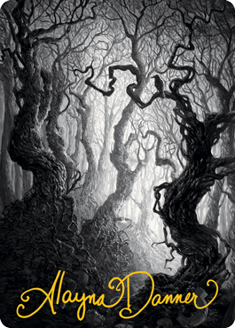 Forest 2 Art Card (Gold-Stamped Signature) [Innistrad: Midnight Hunt Art Series] | Gamer Loot