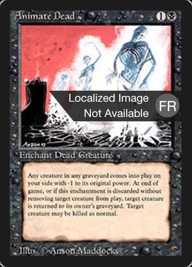 Animate Dead [Foreign Black Border] | Gamer Loot