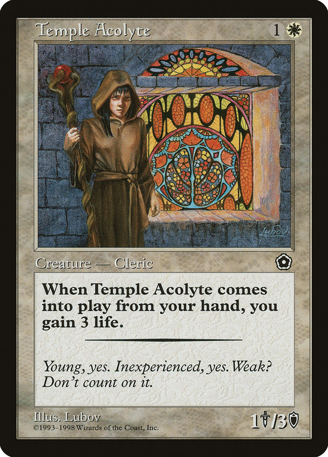 Temple Acolyte [Portal Second Age] | Gamer Loot