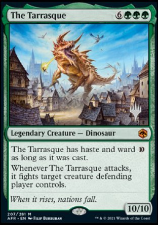 The Tarrasque (Promo Pack) [Dungeons & Dragons: Adventures in the Forgotten Realms Promos] | Gamer Loot