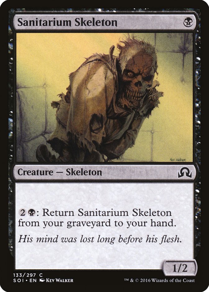 Sanitarium Skeleton [Shadows over Innistrad] | Gamer Loot
