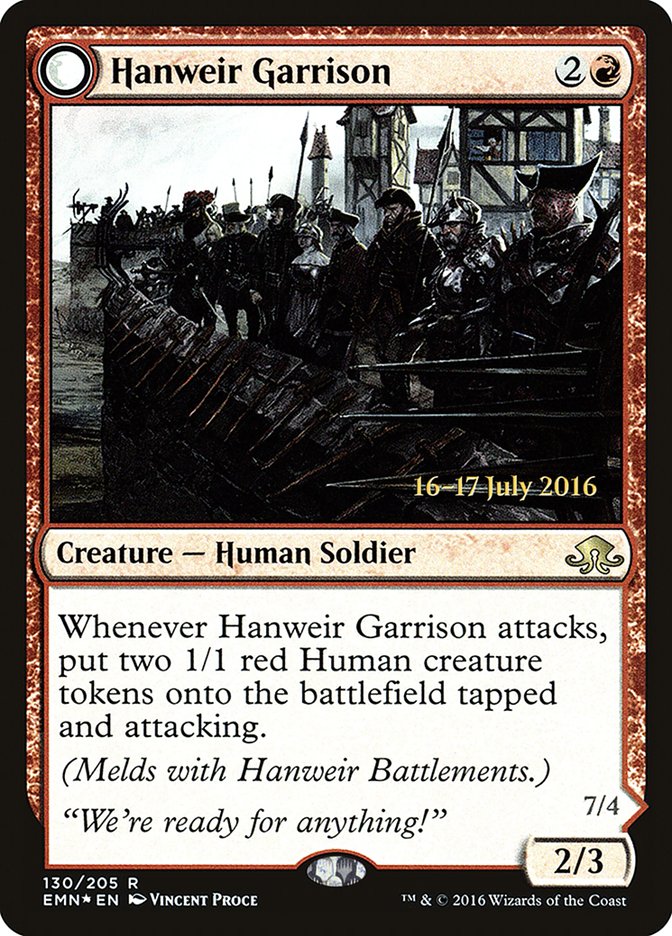 Hanweir Garrison  [Eldritch Moon Prerelease Promos] | Gamer Loot