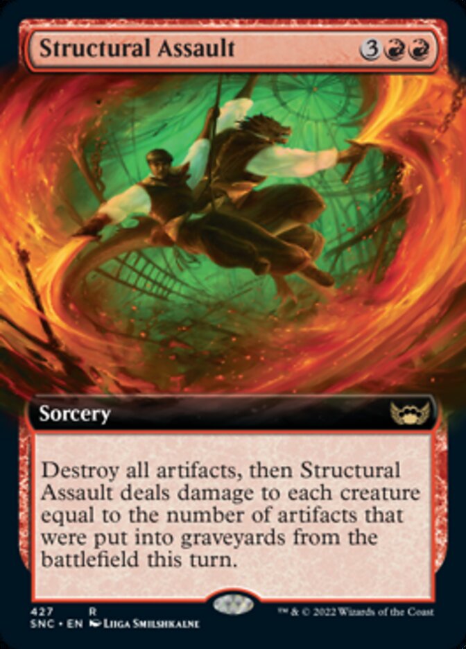 Structural Assault (Extended Art) [Streets of New Capenna] | Gamer Loot