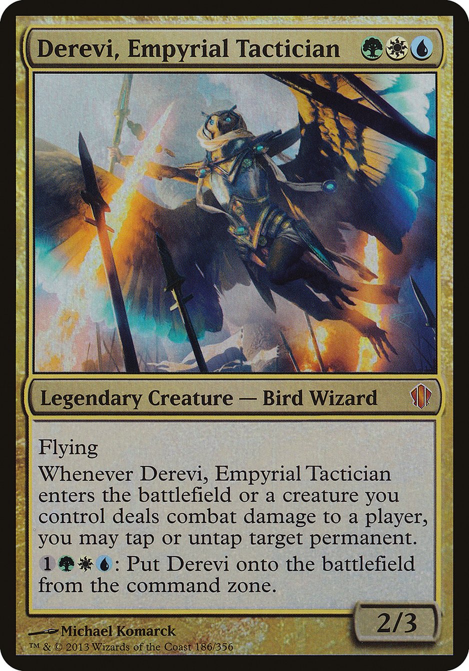 Derevi, Empyrial Tactician (Oversized) [Commander 2013 Oversized] | Gamer Loot