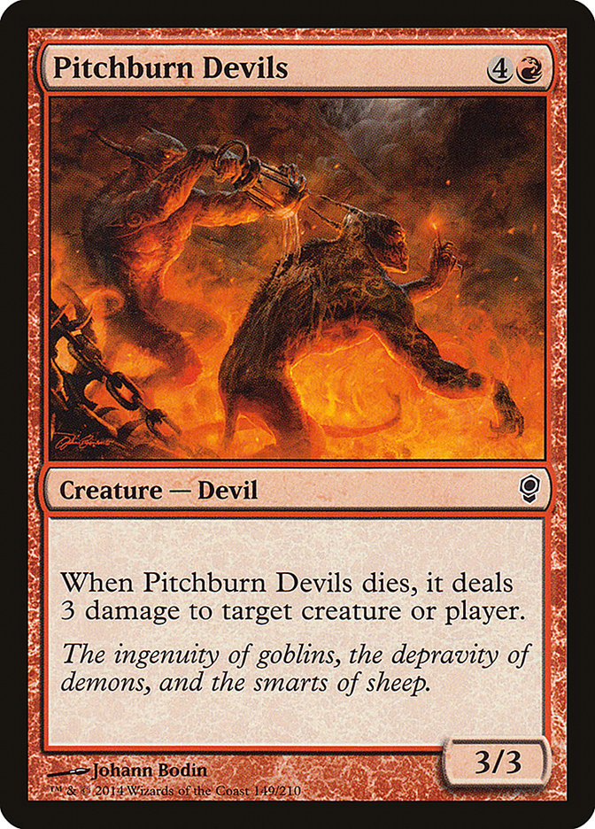 Pitchburn Devils [Conspiracy] | Gamer Loot
