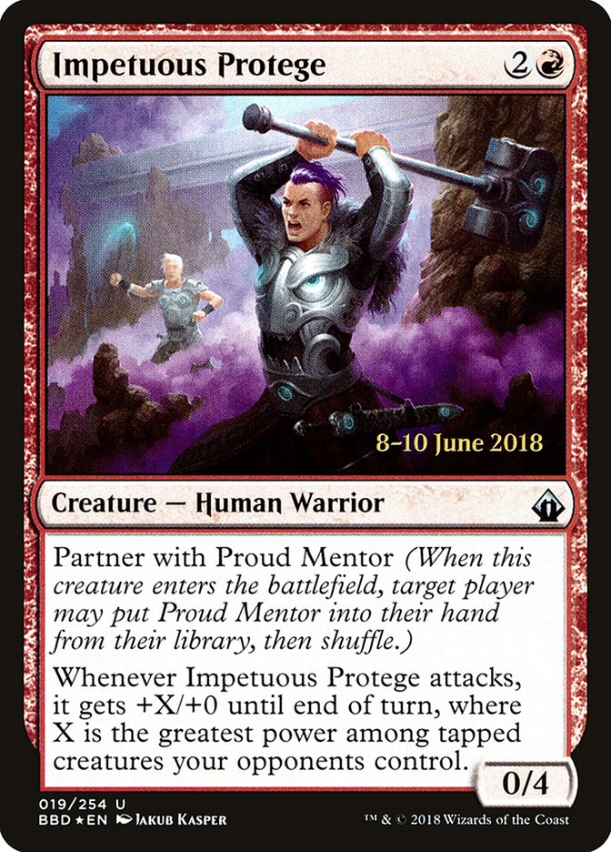 Impetuous Protege  [Battlebond Prerelease Promos] | Gamer Loot