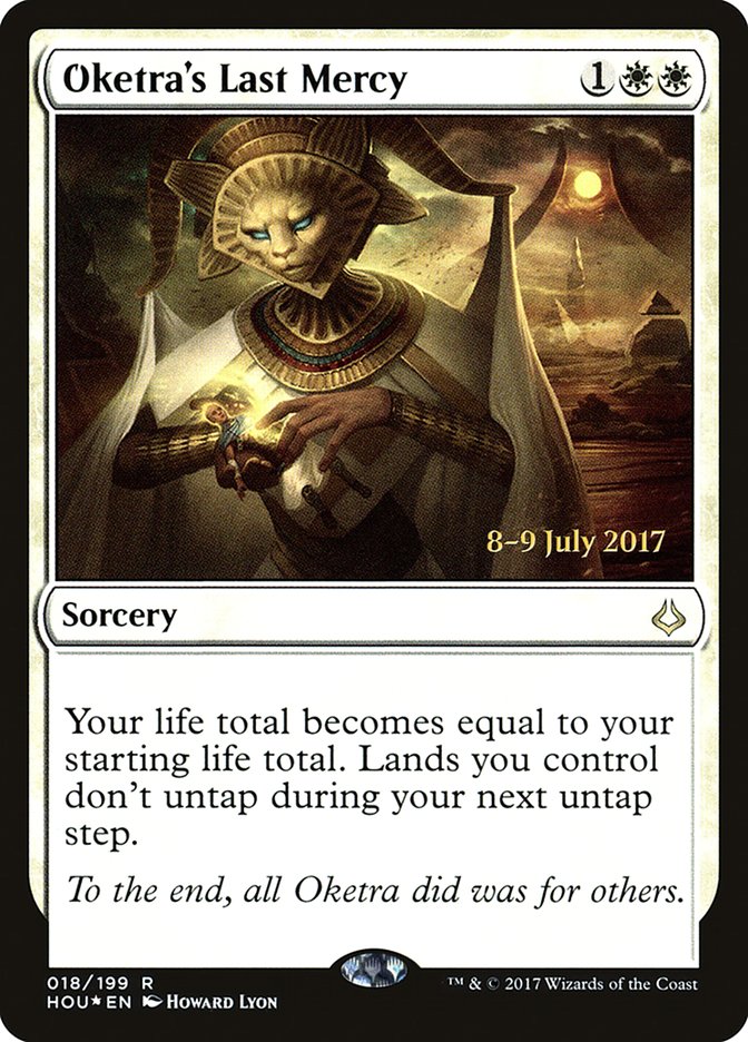 Oketra's Last Mercy  [Hour of Devastation Prerelease Promos] | Gamer Loot