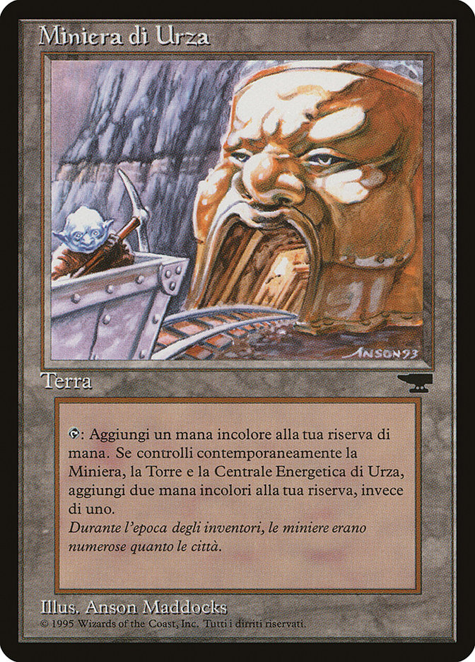 Urza's Mine (Pulley) (Italian) - "Miniera di Urza" [Rinascimento] | Gamer Loot