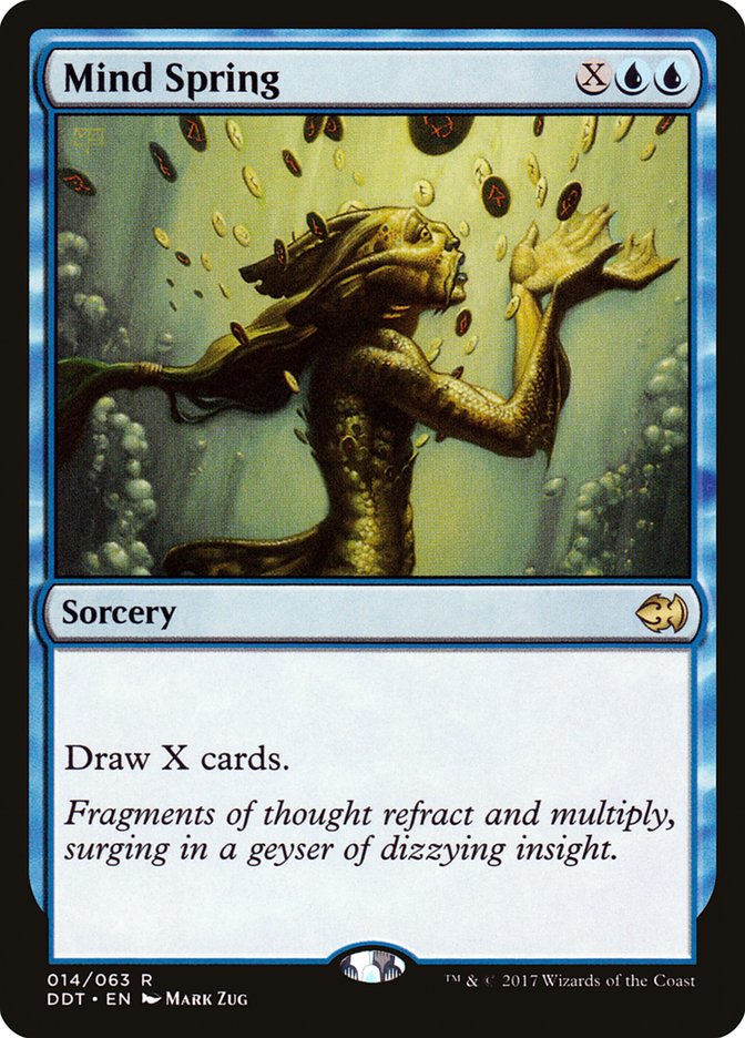 Mind Spring [Duel Decks: Merfolk vs. Goblins] | Gamer Loot