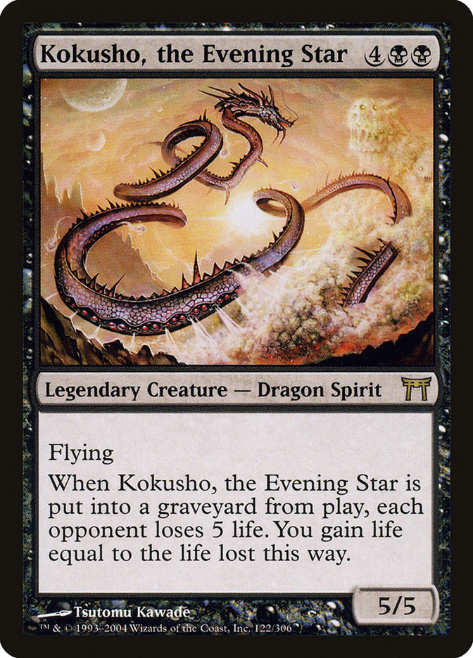 Kokusho, the Evening Star [Champions of Kamigawa] | Gamer Loot