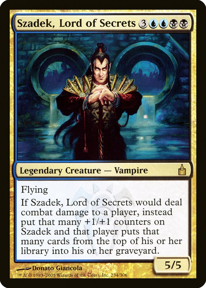 Szadek, Lord of Secrets [Ravnica: City of Guilds] | Gamer Loot