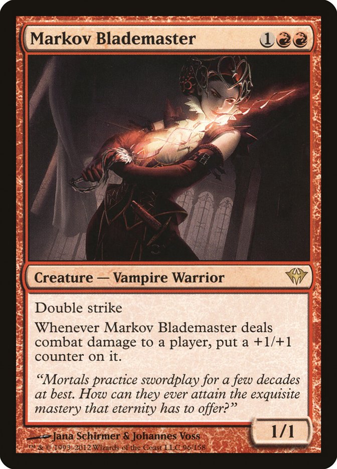 Markov Blademaster [Dark Ascension] | Gamer Loot