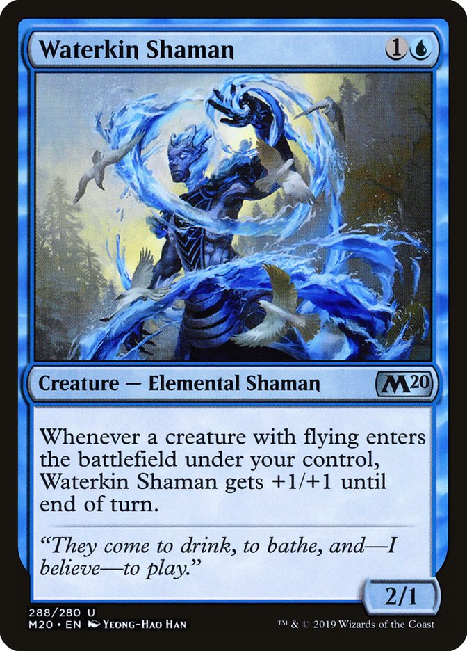 Waterkin Shaman [Core Set 2020] | Gamer Loot